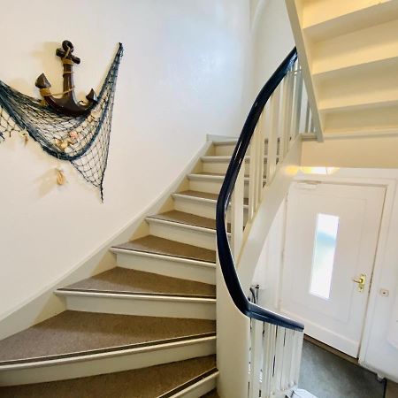 Ferienwohnung Bootshaus/ Holzdeck Rostock Exterior foto